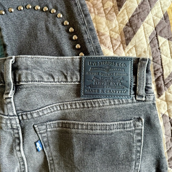 Levi's Made & Crafted Women's Cigarette Jeans with Studs size 29 - Picture 8 of 14